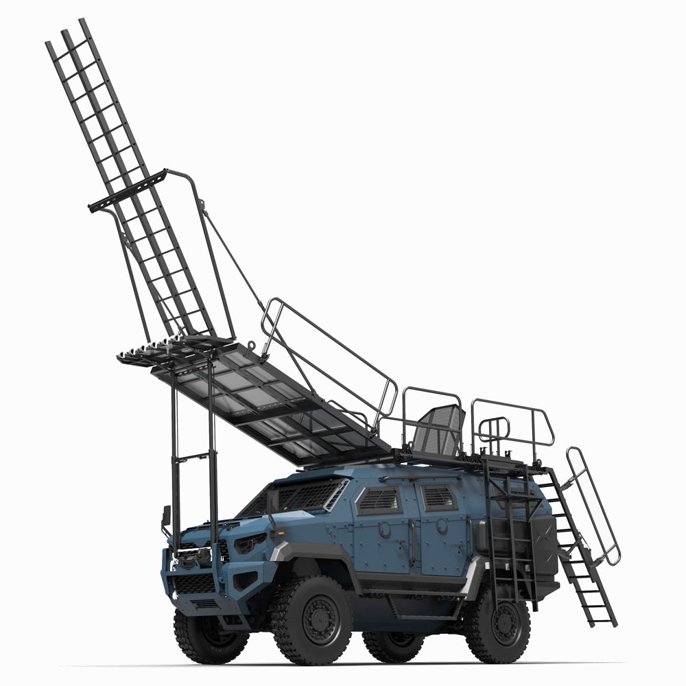 WOLF Armored Vehicle - Vertical Intervention System